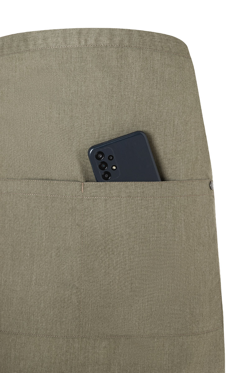 Bistroschürze ROCK CHEF® Stage2 Denim-Style, 70 x 70 cm