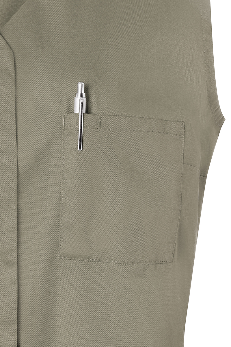 Kasack Essential Damen in salbei, ärmellos, Schlupf