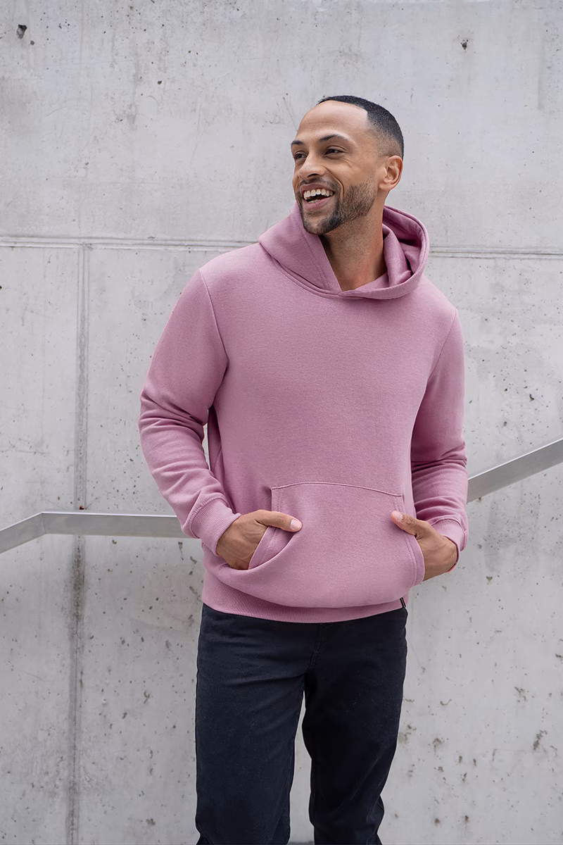 Hoodie, Pullover, Hooded sweatshirt, Kapuzenpullover, Pinke Hoodie, Hoodie, Hooded sweater, Rosa Hoodie, Kangurutasche, Baumwollmischung