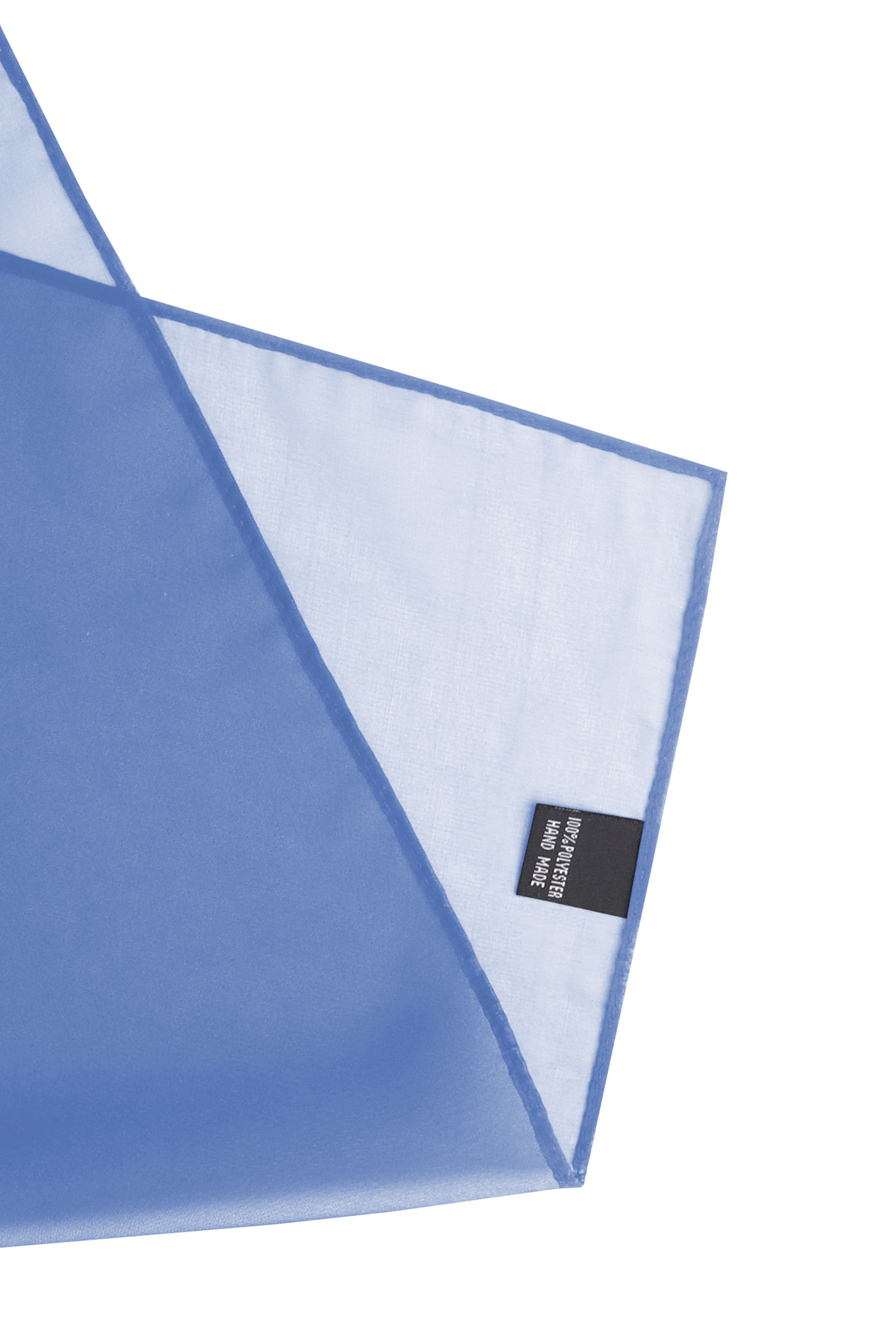 Classic Chiffon Neck Scarf in azure, 60 x 60 cm