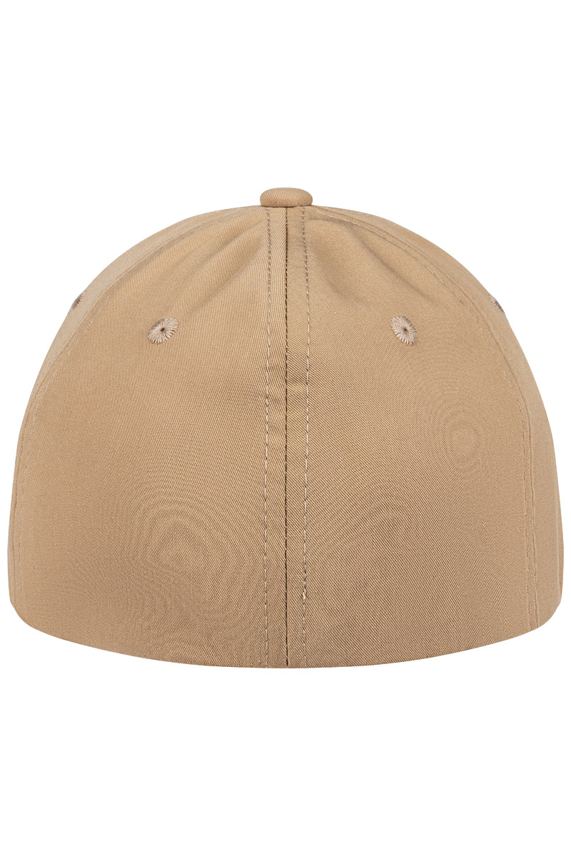 5-Panel Stretch Cap in sand, with Elastic Band