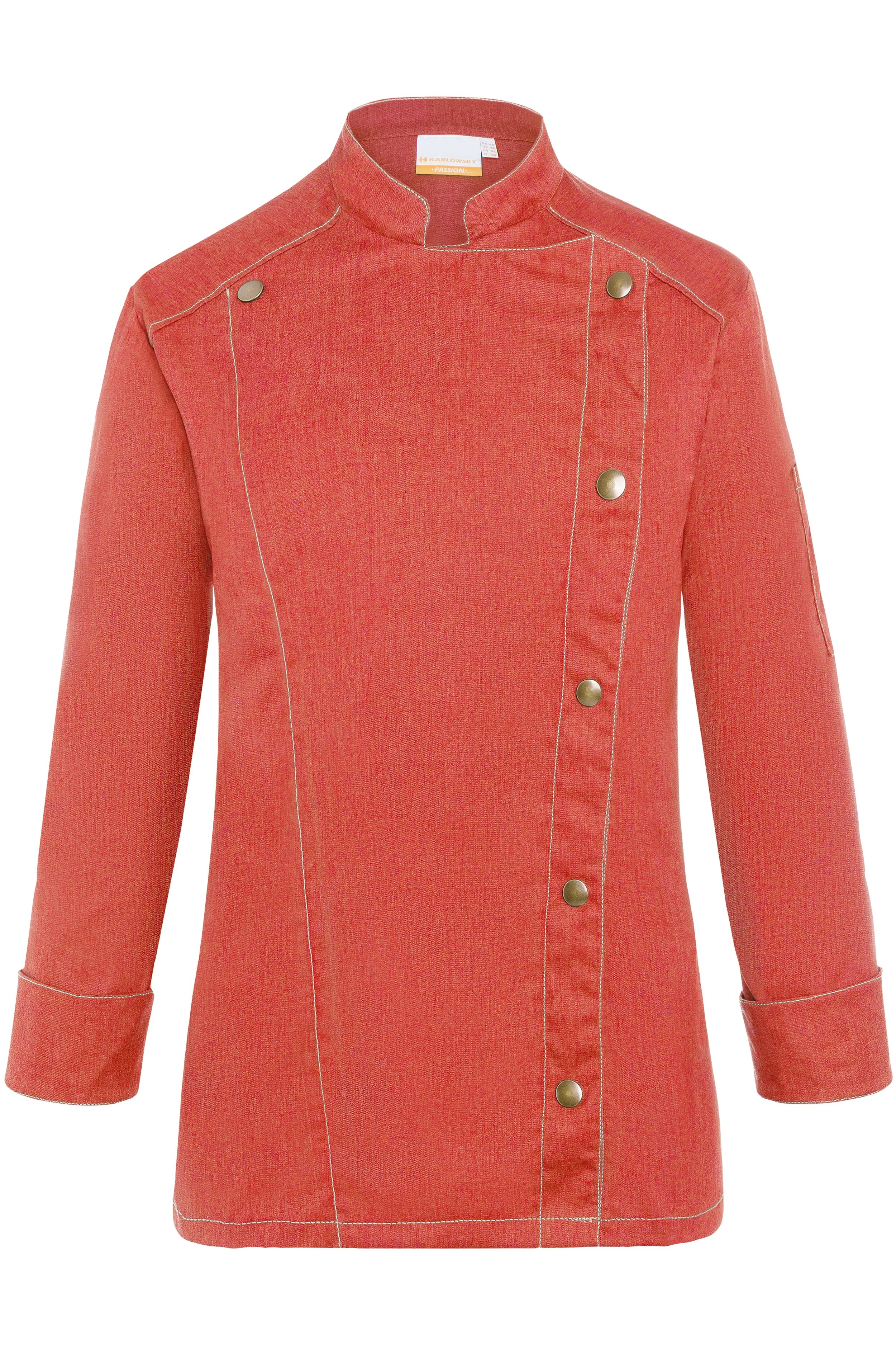 Damenkochjacke Jeans-Style