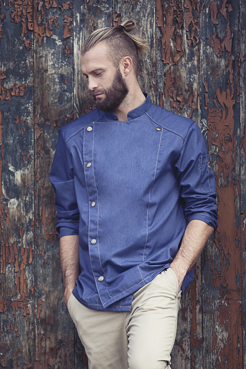 Kochjacke Jeans-Style Kochjacke Jeans-Style