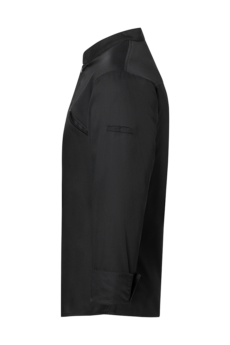 Langarm Herren-Kochjacke Modern-Touch, leicht tailliert
