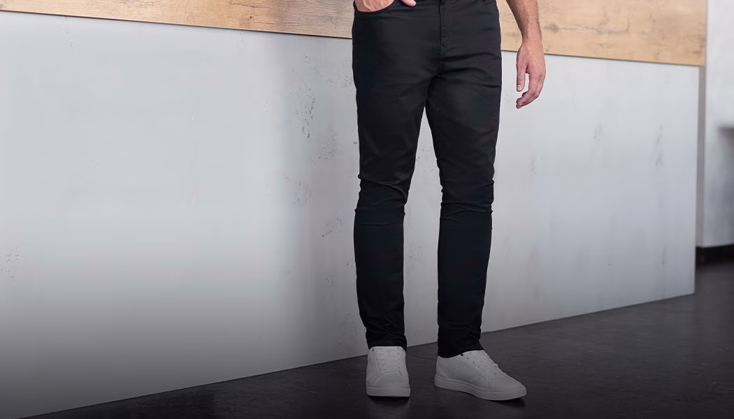Hosen, Jeans, Schuh, Mann, Person