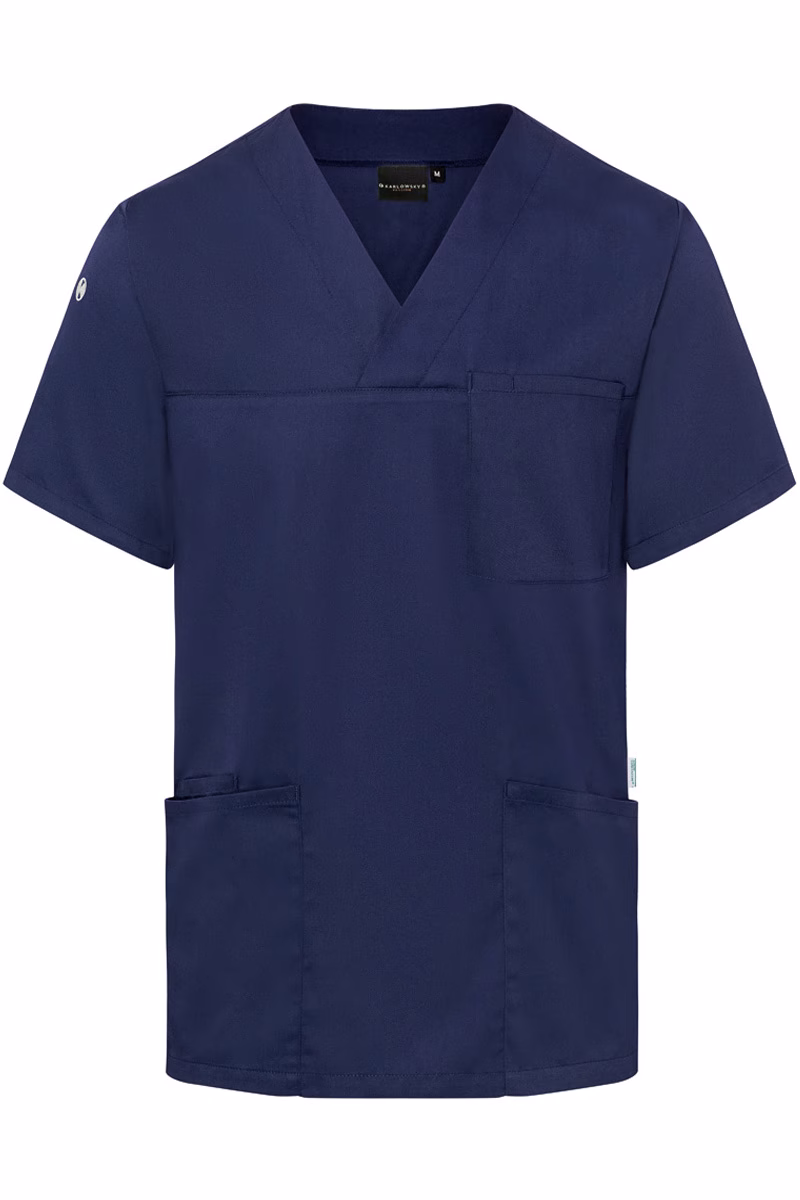 Short-Sleeve Men's Slip-on Tunic Essential, from Sustainable Material