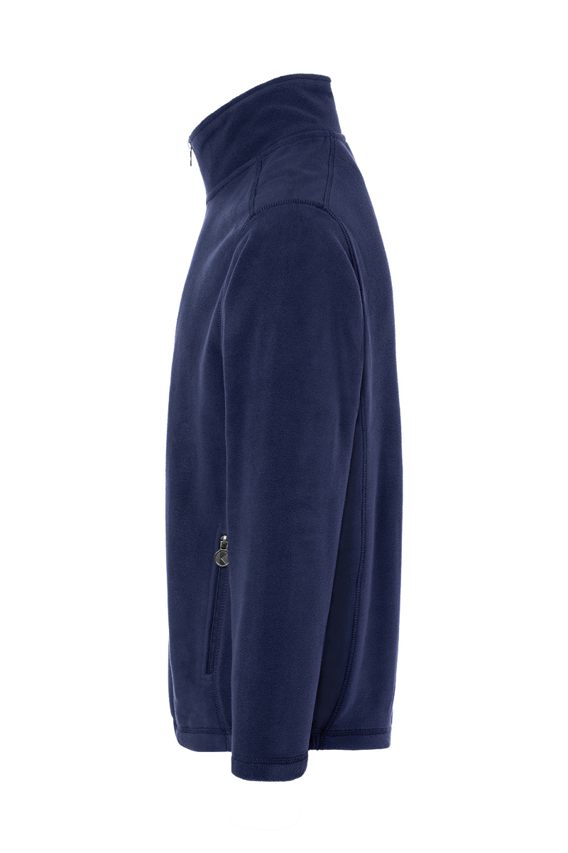 Herren Fleecejacke Warm-Up, recyceltes Polyester, Regular Fit