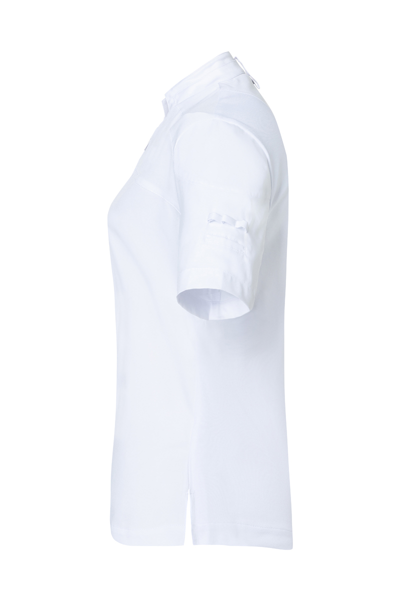 T-Shirt, Short Sleeve, White, Crew Neck, Pocket detail