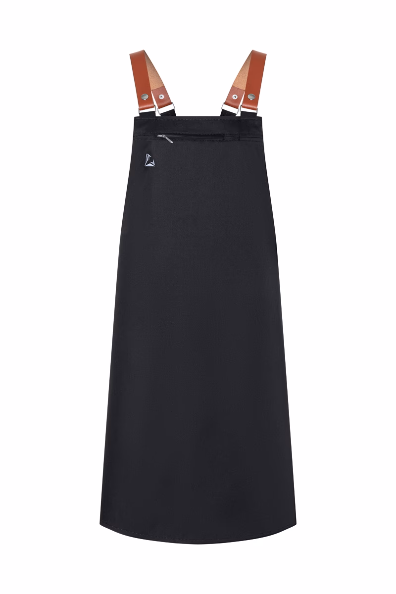 Bib Apron DIAMOND CUT® with genuine Leather Straps