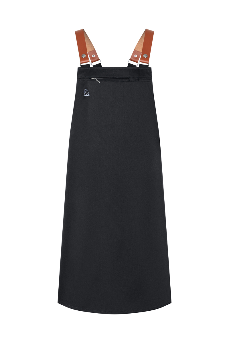 Bib Apron DIAMOND CUT® with genuine Leather Straps