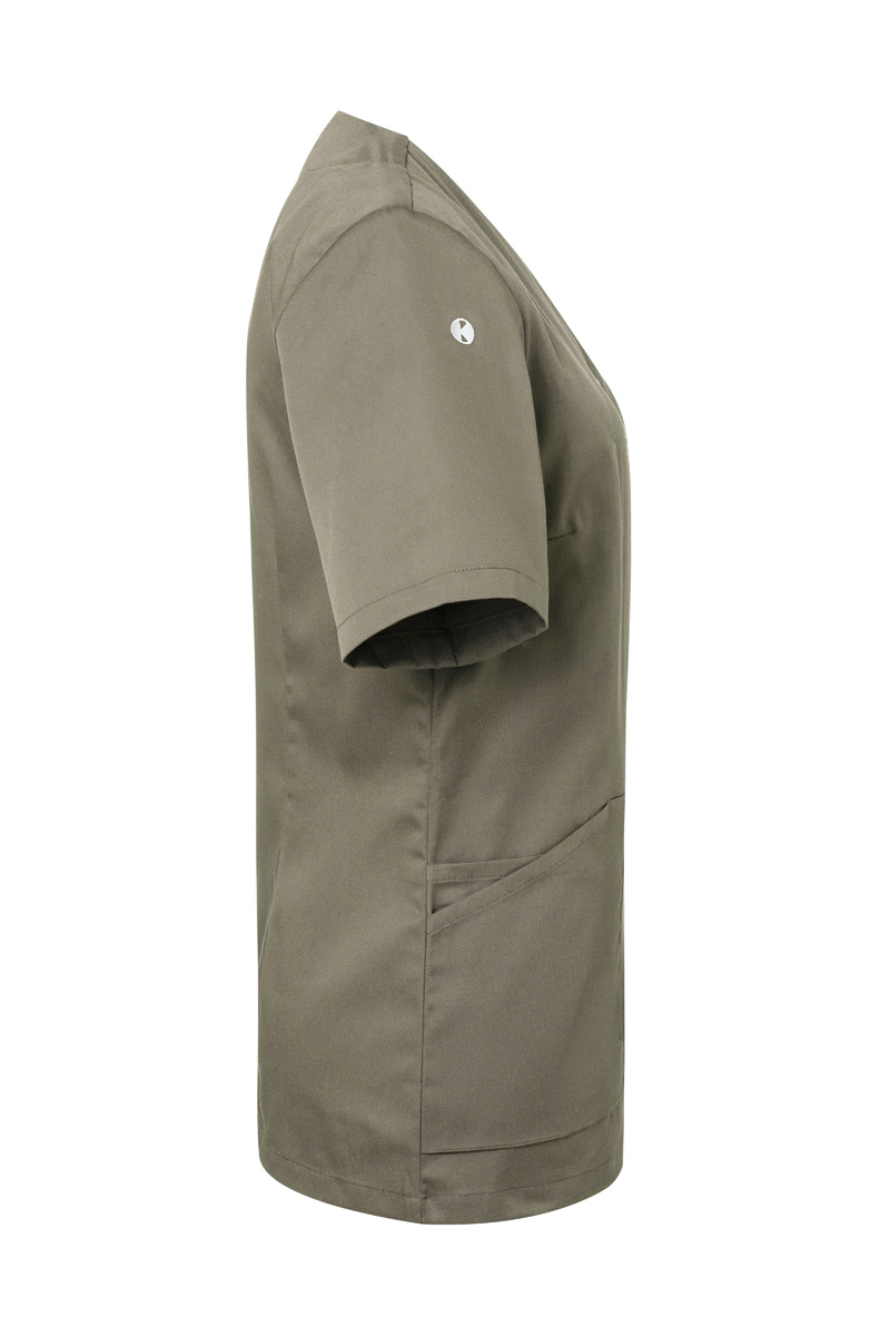 Kasack Essential Damen, Kurzarm, leicht tailliert