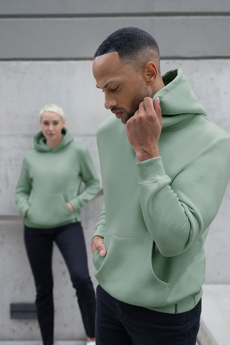 hoodie, grün, Pullover, Kapuze, Tasche, Hoodie, Hooded pullover, SWEatshirt, Kapuzenpullover, Kleidung, Hoodie, Sweatshirt, Unisex, Moss green, Kangaroo pocket