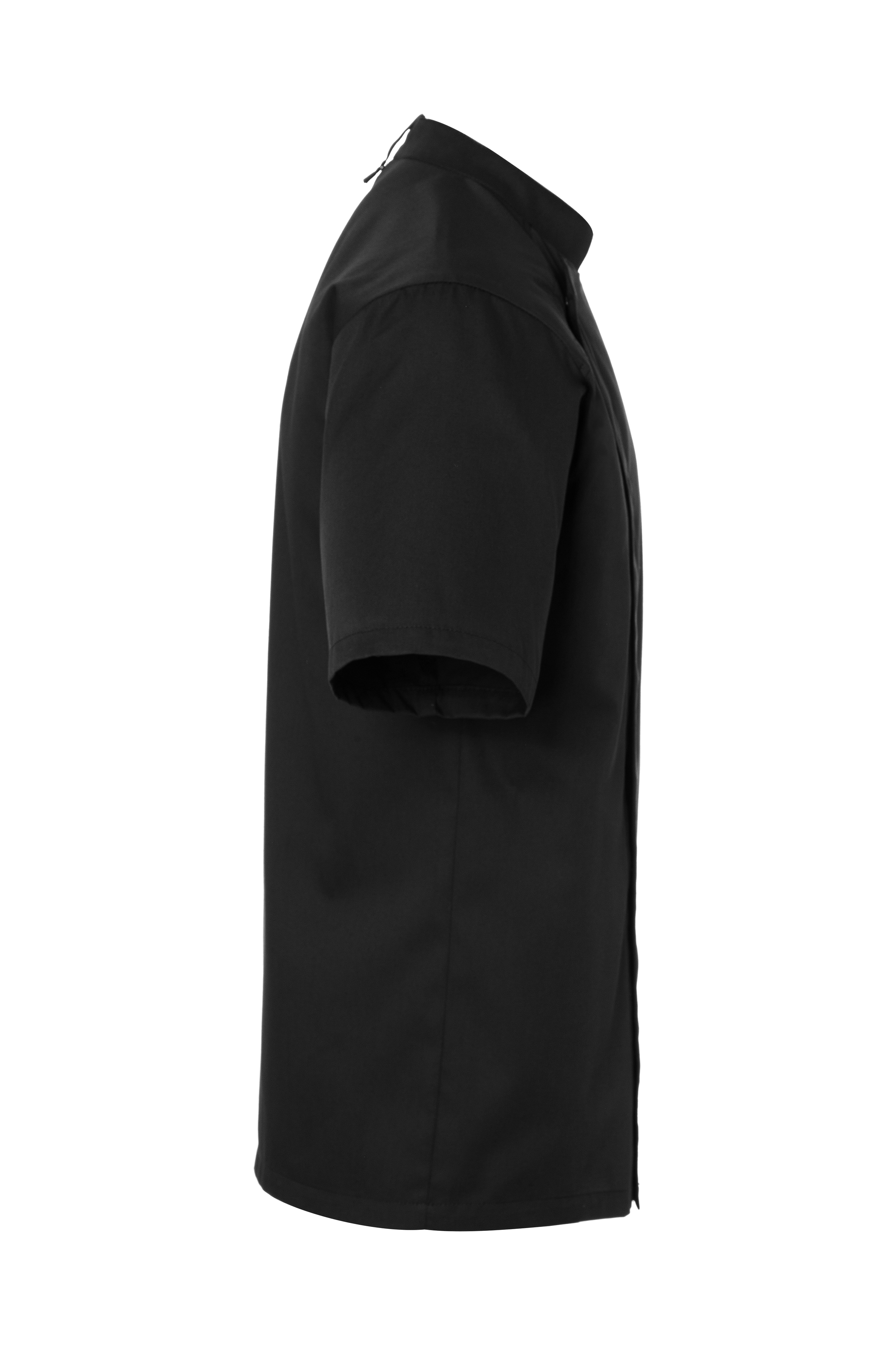 Kurzarm Herren-Kochjacke Modern-Look, leicht tailliert