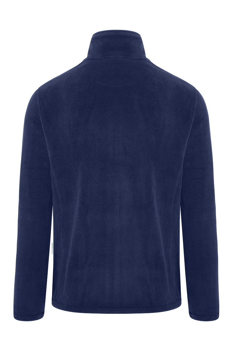 Herren Fleecejacke Warm-Up, recyceltes Polyester, Regular Fit