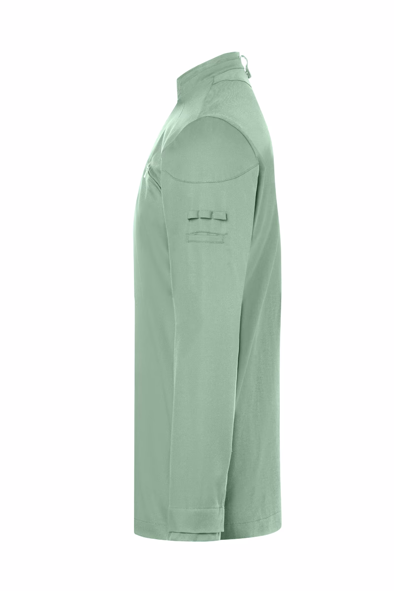 jacke, militärgrün, langarm, schulteraufnäher, reißverschlusslos, Uniform, Feldjacke, Olivgrün, Schulterepaulette, Taschenklappe