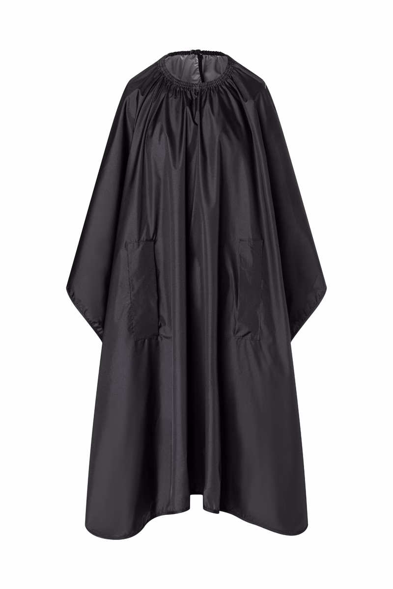 Wasserdichter Färbeumhang mit Handdurchgriffen