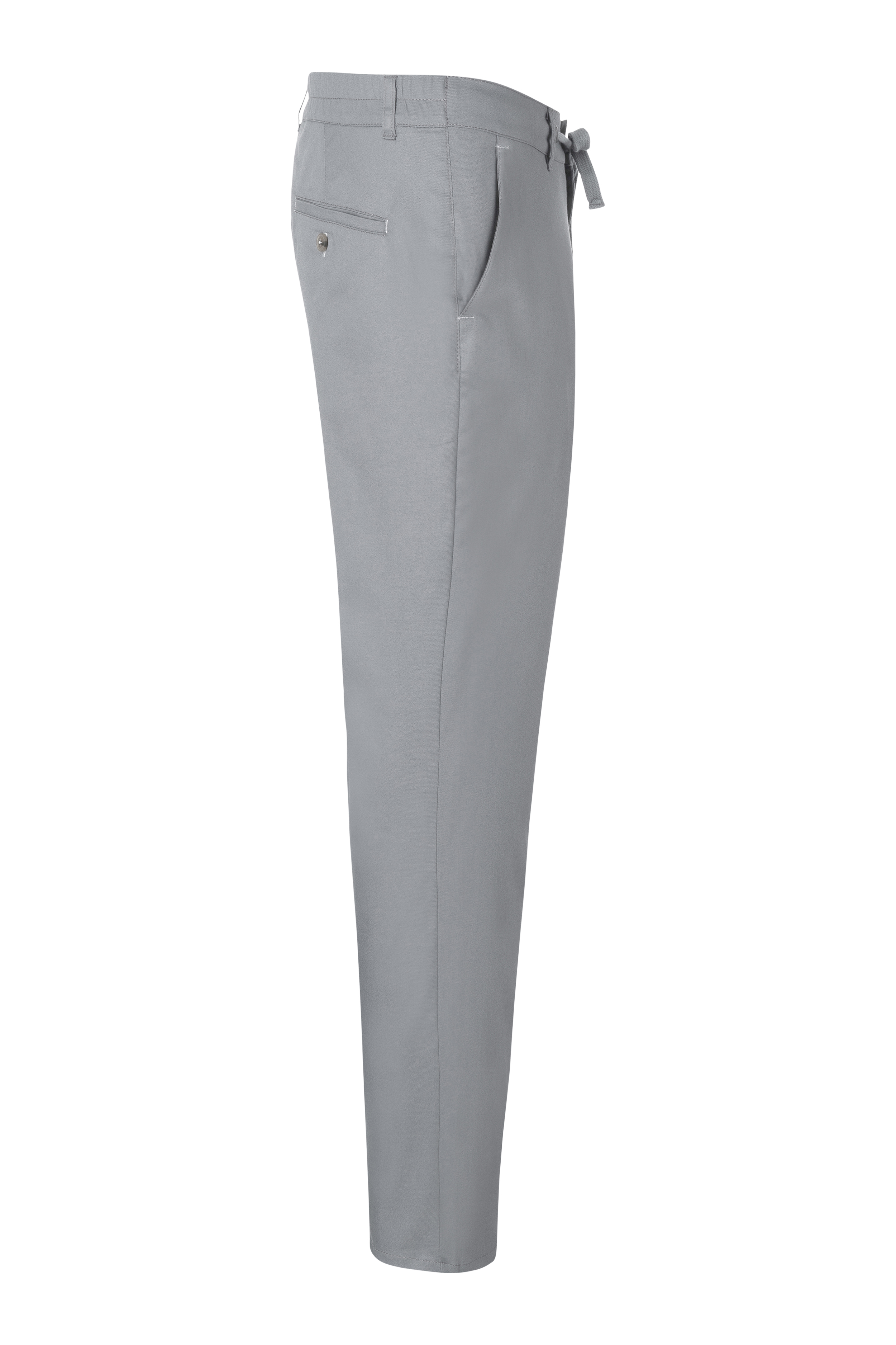 Herren Chinohose Modern-Stretch, Gummizug, leicht tailliert