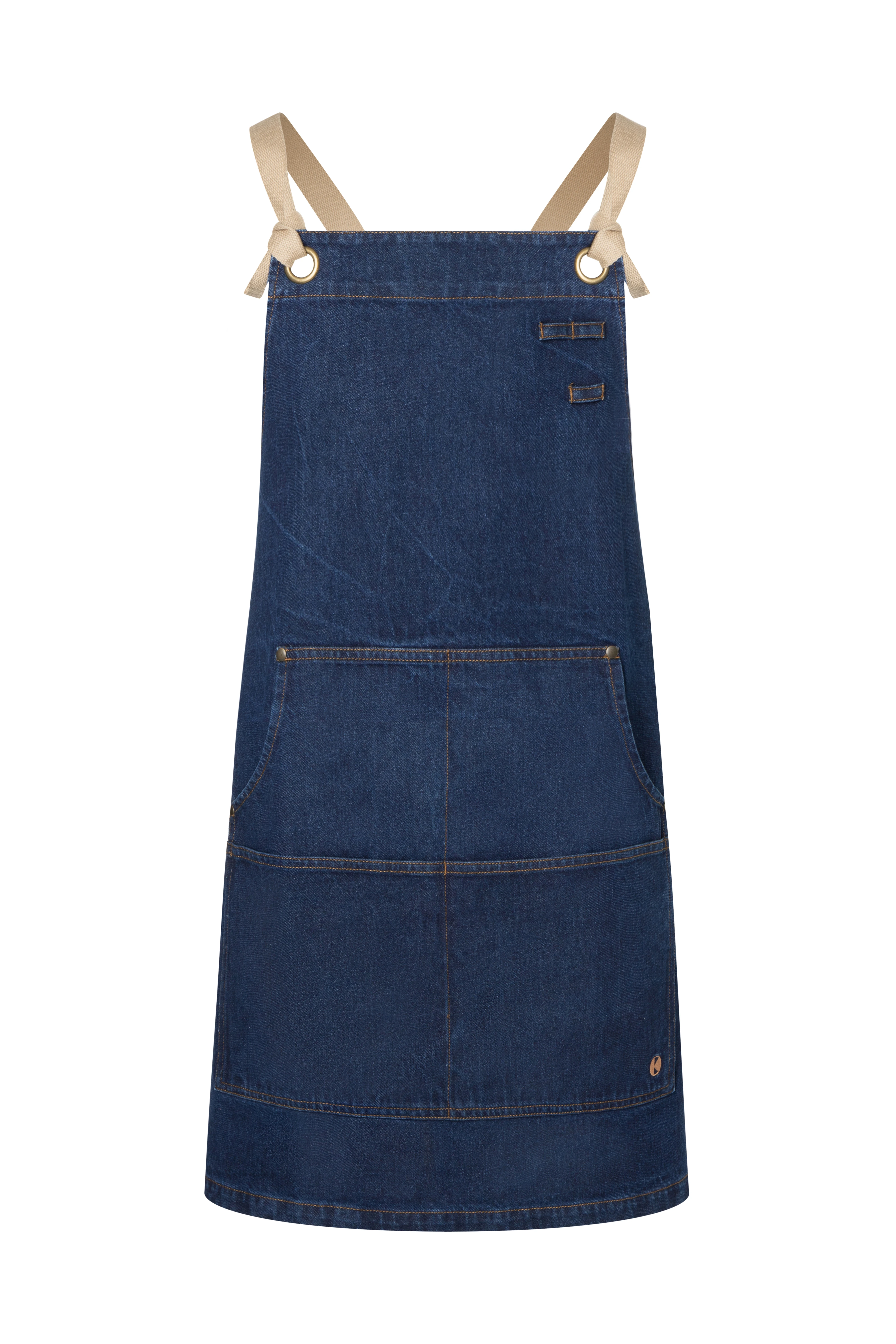 Bib Apron Denim Urban-Style Bib Apron Denim Urban-Style