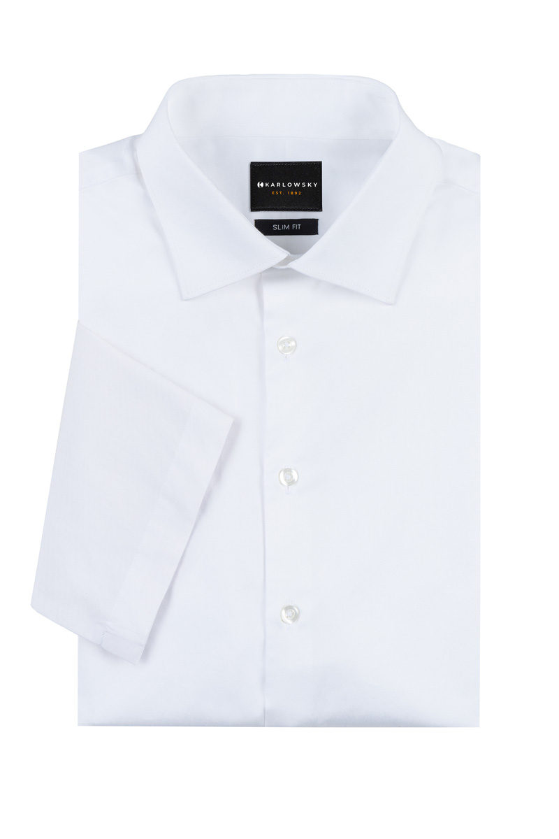 3/4-Arm Damenbluse Active-Stretch, Slim Fit