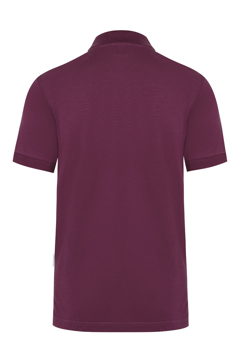 Poloshirt Modern-Flair Herren in aubergine, Regular Fit