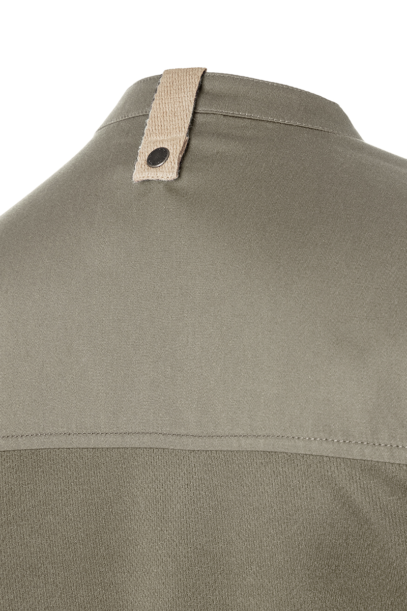 Langarm Damen-Kochjacke Green Generation, leicht tailliert