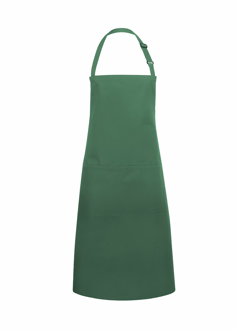 Bib Apron Basic with Buckle and Pocket