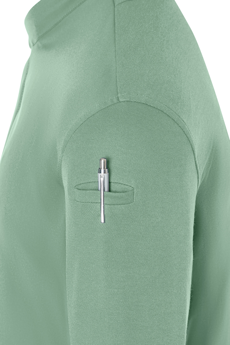 Tasche, Reißverschluss, Ärmel, Grün, Polo