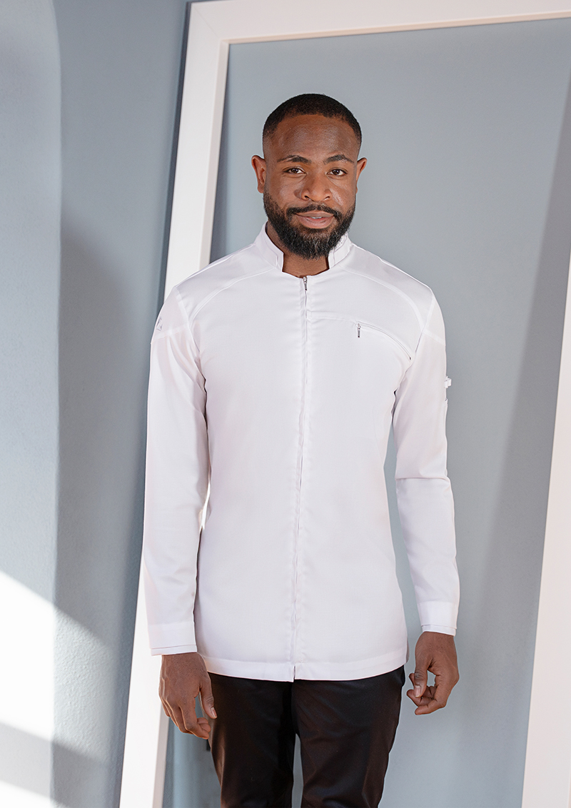 Long-sleeved Men's Chef Jacket DIAMOND CUT® Excellence