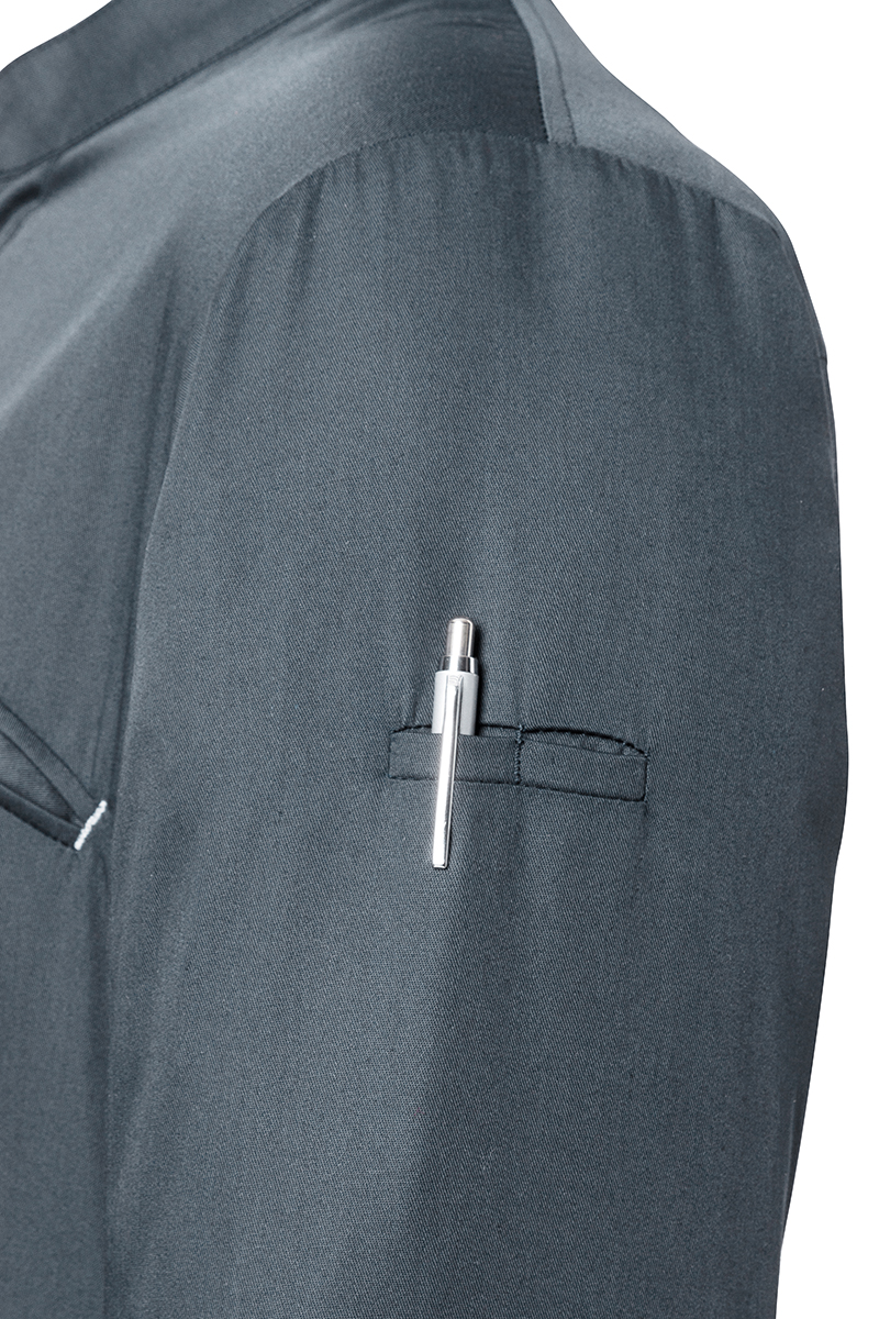 Kurzarm Herren-Kochjacke Modern-Touch, leicht tailliert