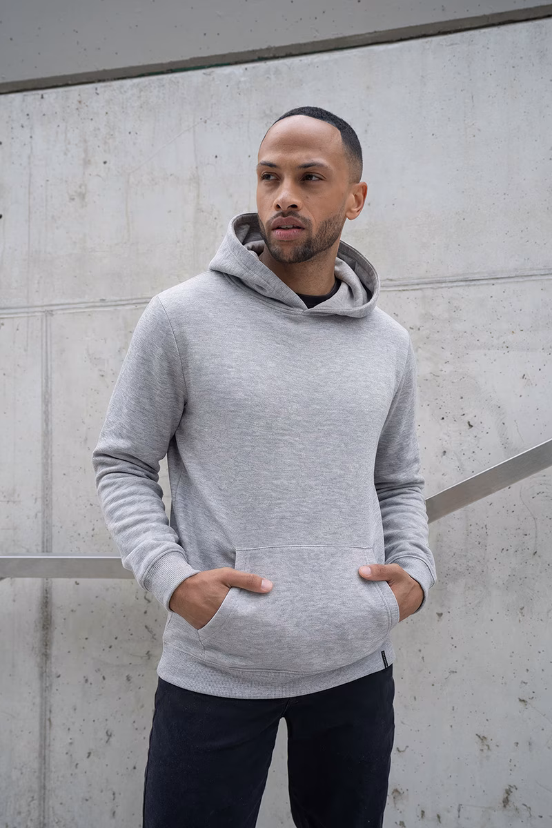 Hoodie, Graues Hoodie, Kangaroo-Tasche, Kapuze, Sweatshirt-Top, Hoodie, Grau, Pullover, Kangaroo-Tasche, Kapuze