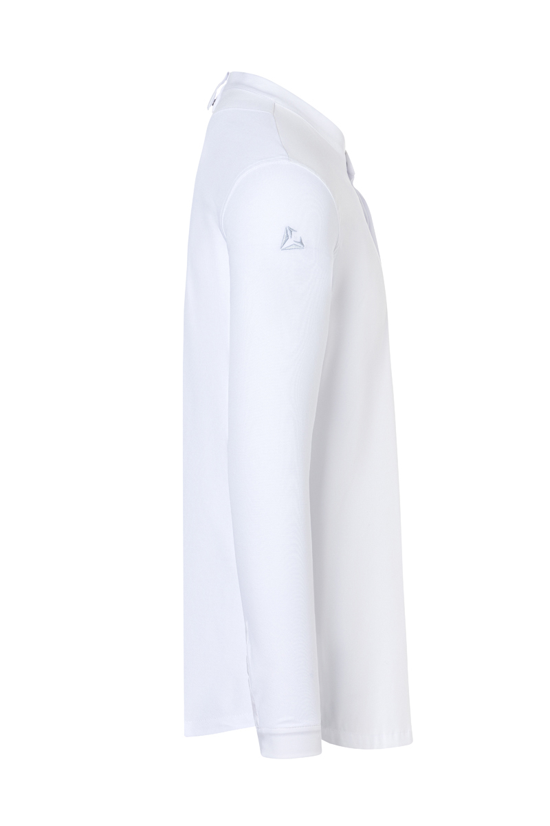 weiß, langärmlig, pullover?, shirt, minimal