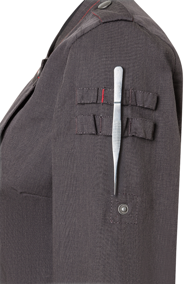 Langarm Damen-Kochjacke ROCK CHEF® Stage2 Denim-Style, leicht tailliert