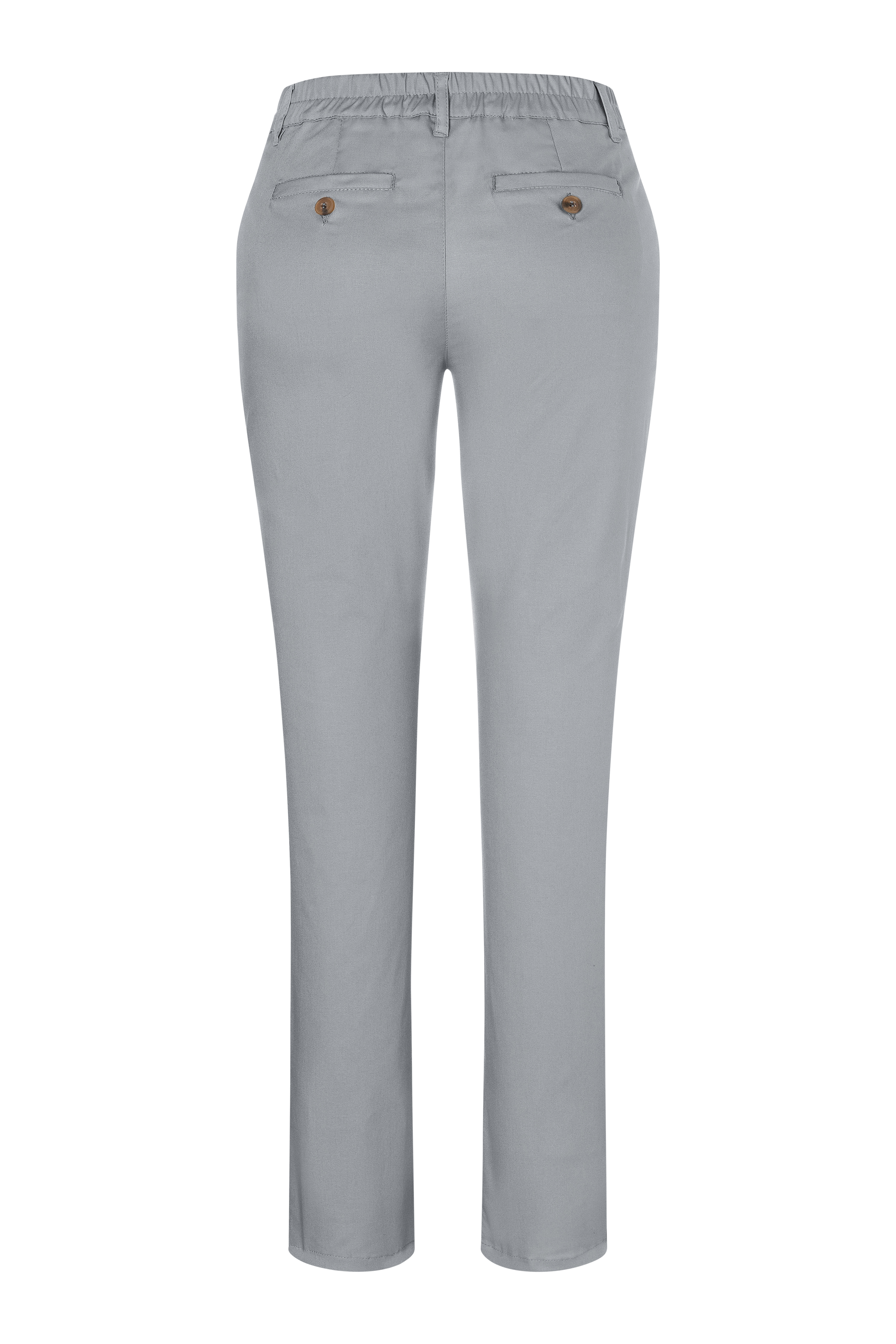 Damen Chinohose Modern-Stretch, Gummizug, leicht tailliert