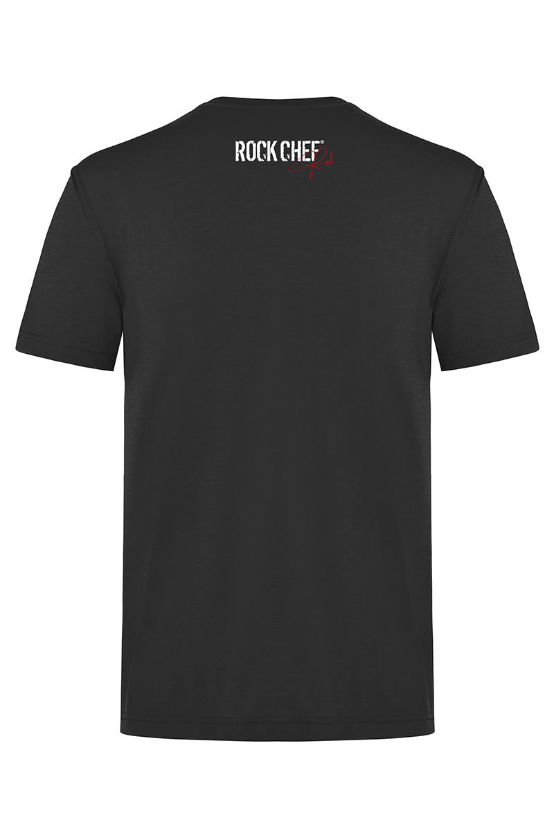 T-Shirt, Kurzarm, Schwarz, Rundhalsausschnitt, Rückenlogo, T-Shirt, Kurzarm, Schwarz, Rundhalsausschnitt, Rückenprint