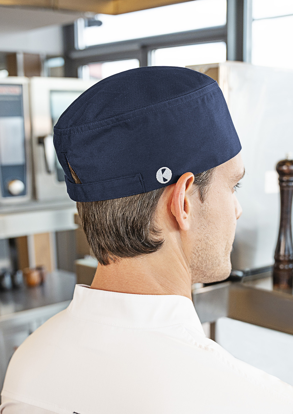 Chef's Hat Beanie with Breathable Mesh Insert