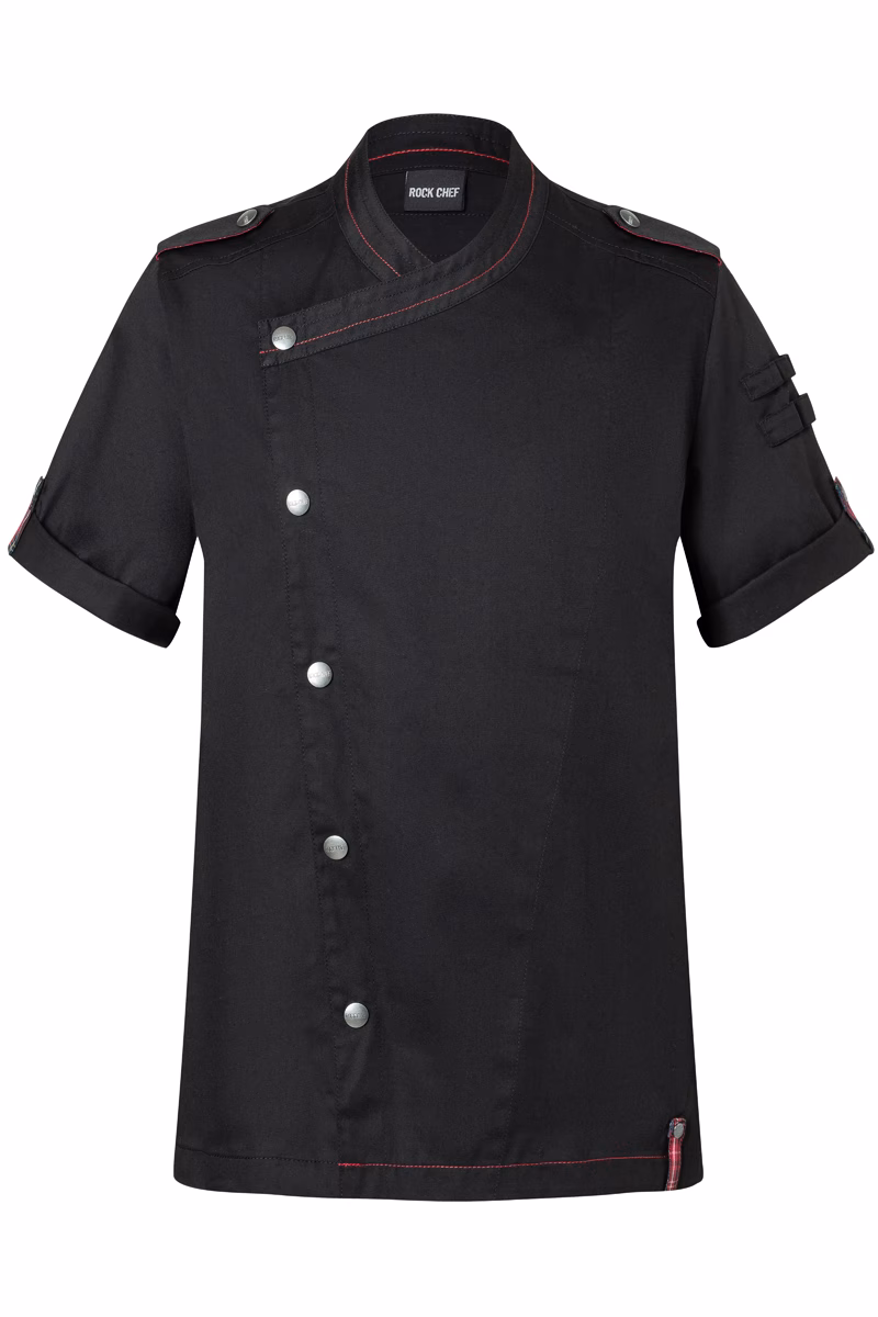 Short-sleeved Men´s Chef Jacket ROCK CHEF®-Stage2