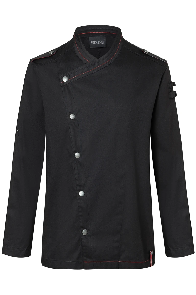 Long-sleeved Men´s Chef Jacket ROCK CHEF®-Stage2 Long-sleeved Men´s Chef Jacket ROCK CHEF®-Stage2