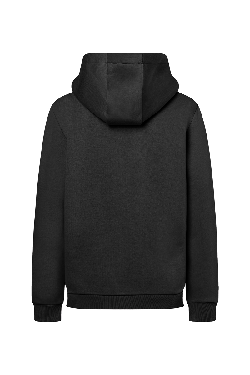 Strickwaren, Pullover, Sweatshirt, Kapuzenpulli, Kapuze, Strickwaren, Pullover, Sweatshirt, Kapuzenpulli, Kapuze, Hoodie, Hooded sweatshirt, Schwarz, Einfarbig, Rückenansicht, hoodie, hood, dunkelgrau, Pullover, Sweatshirt