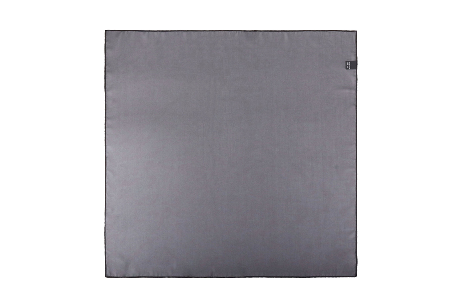 Chiffon Halstuch Classic in schwarz, 60 x 60 cm