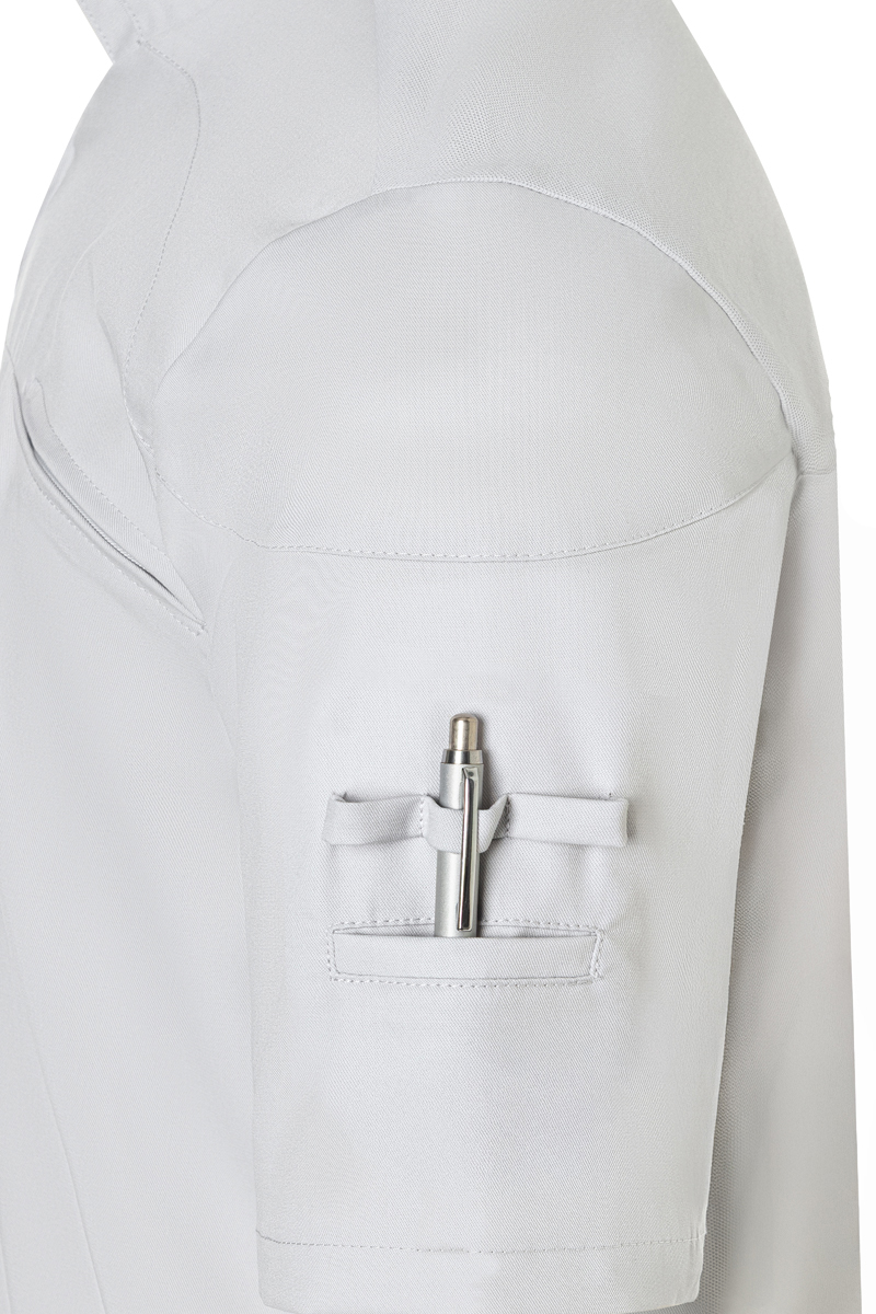 Tasche, Stiftablage, Armschale, hellgrau, schmaler Schnitt