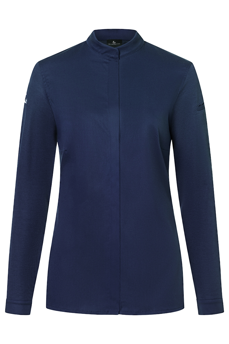 Damenjacke, Navy, Langarm, Stehkragen, Reißverschlusslos, jacke, marineblau, reißverschluss, langarm, stehkragen, blazer, jacke, langarm, knopfleiste, einfache farbe