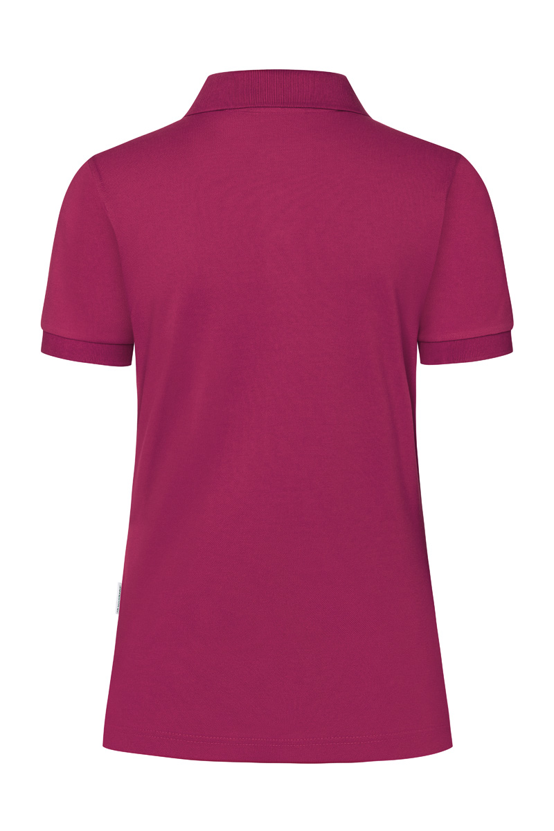 Poloshirt Modern-Flair Damen in fuchsia, leicht tailliert