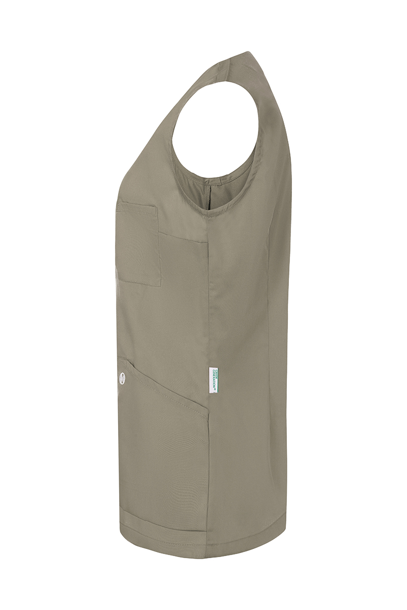Kasack Essential Damen in salbei, ärmellos, Schlupf