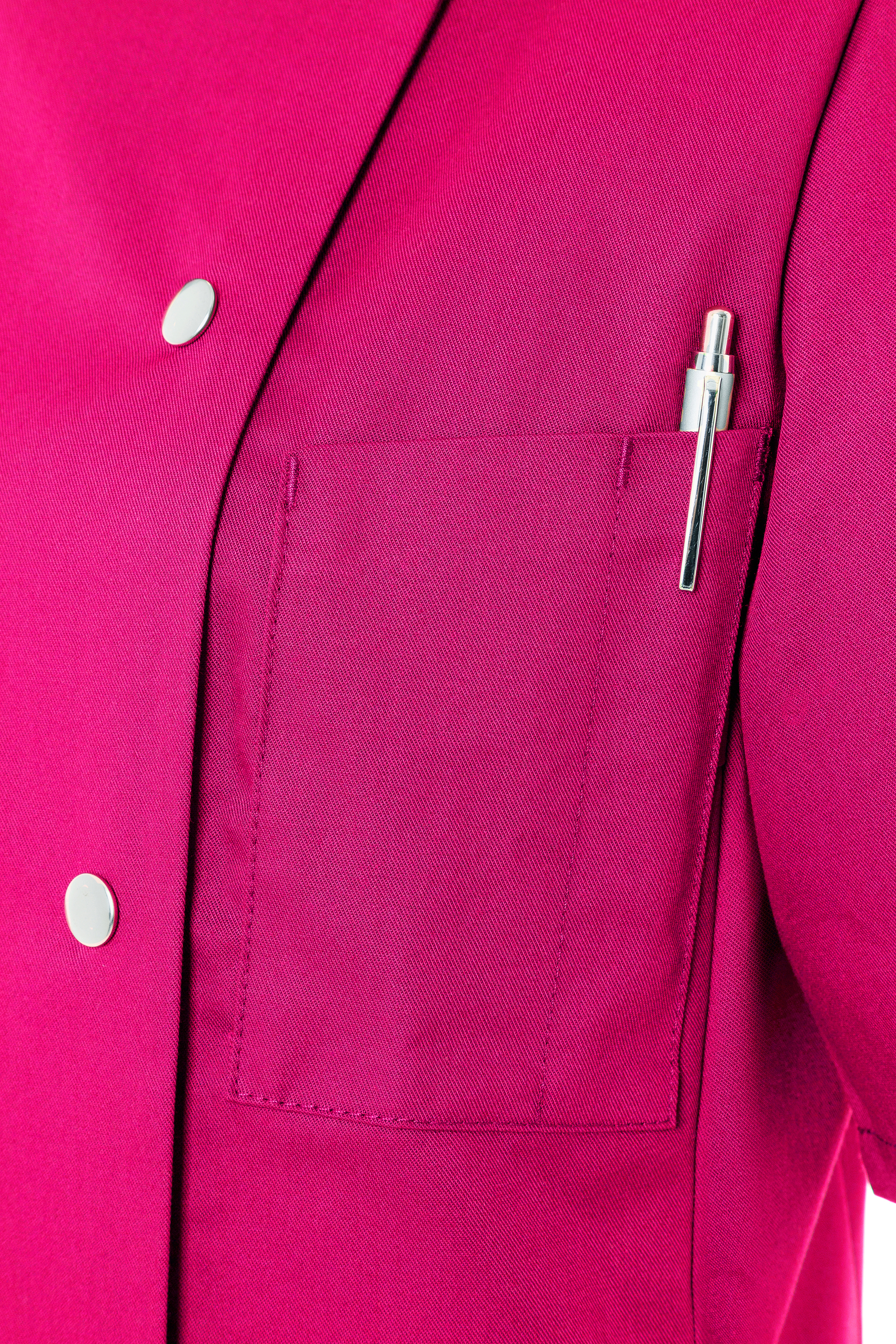 Kurzarm Damen-Kochjacke Greta, leicht tailliert