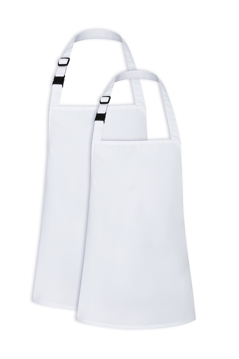 Tasche, Zubehör, Handtasche, Schürze, Kleidung, Schürze, Kochschürze, Weiß, Nackenriemen, Latzschürze, Schürze, Weiß, Nackenband, Zweilagig, Vorne Tasche, weiß, Schürze, doppellagig, verstellbare-träger, Küche