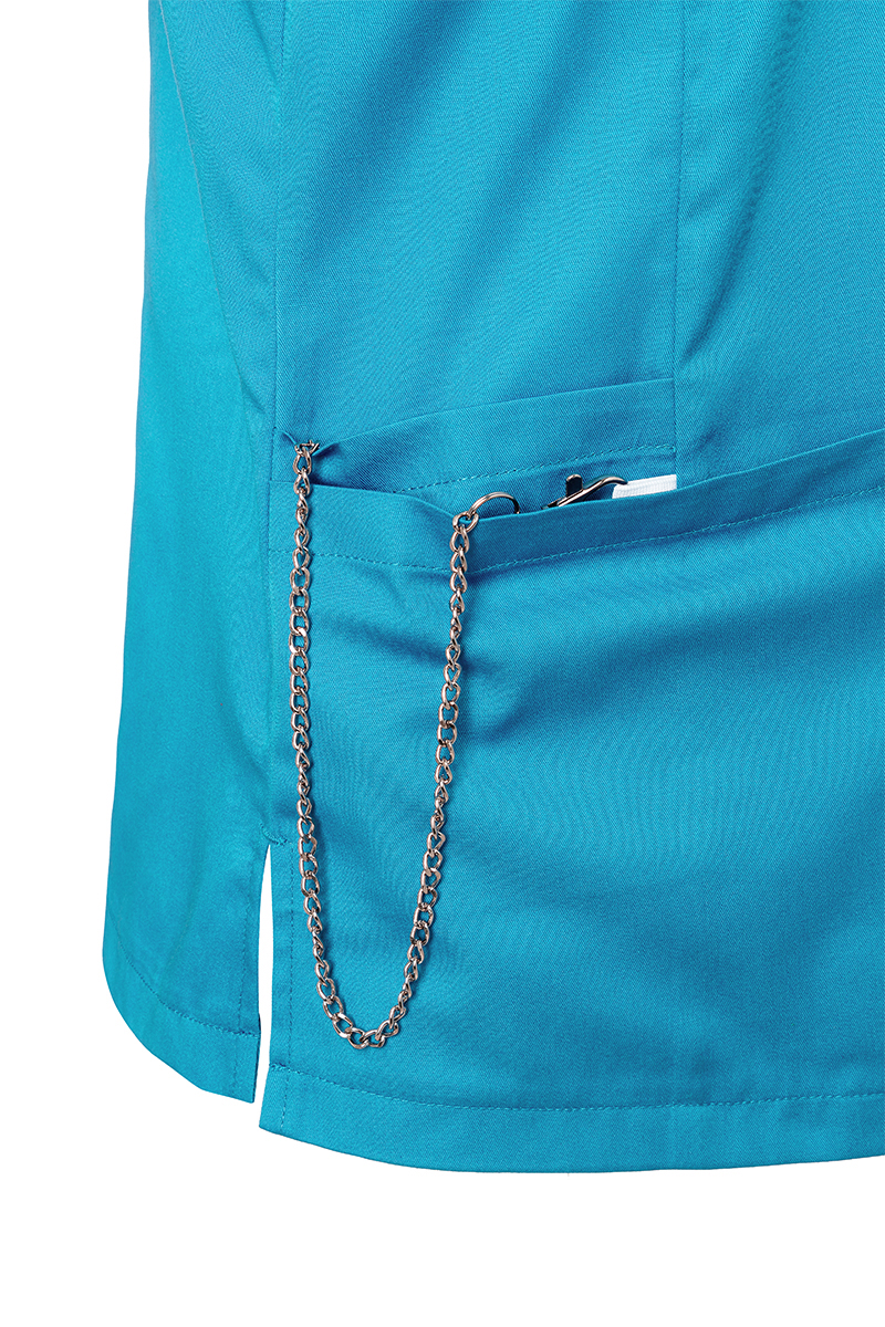 Kasack Essential Damen, Kurzarm, Schlupf