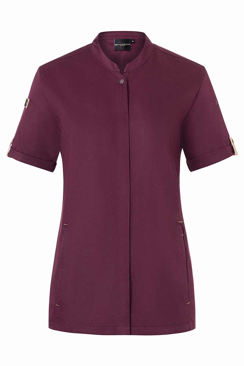 Kurzarm Damenkochjacke Green-Generation, aus nachhaltigem Material