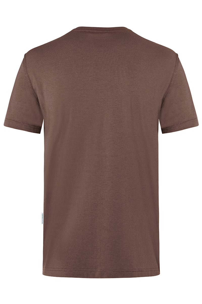 Herren T-Shirt Casual-Flair in hellbraun, Regular Fit