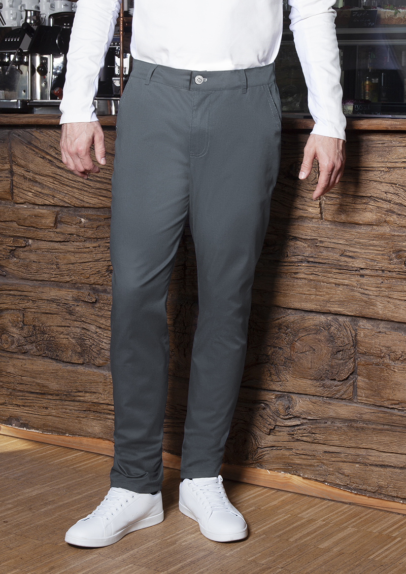Herren 5-Pocket-Hose Classic-Stretch, leicht tailliert