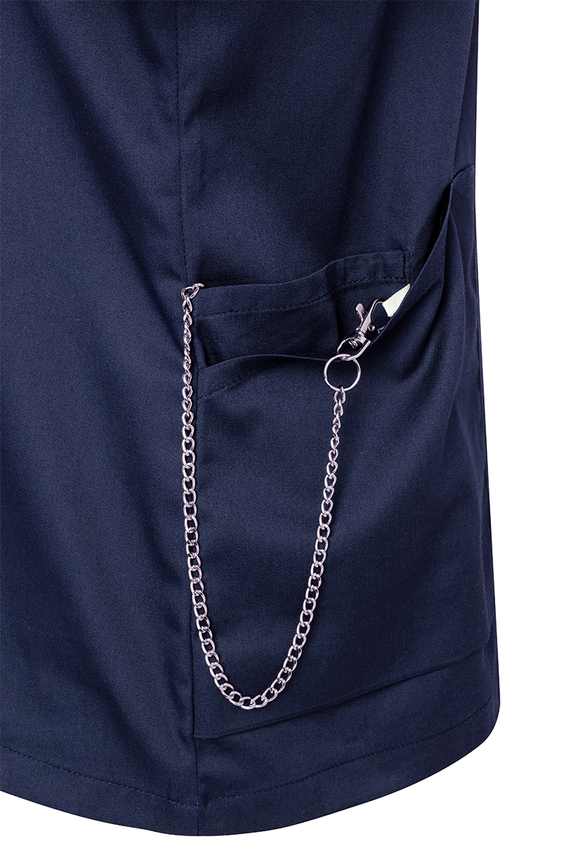 Kasack Essential Damen, Kurzarm, leicht tailliert